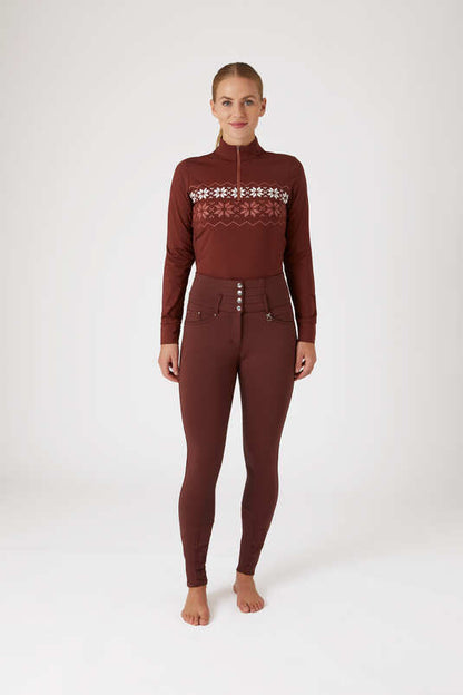 Horze Tara High Waist Full Grip Mid-Season Breeches