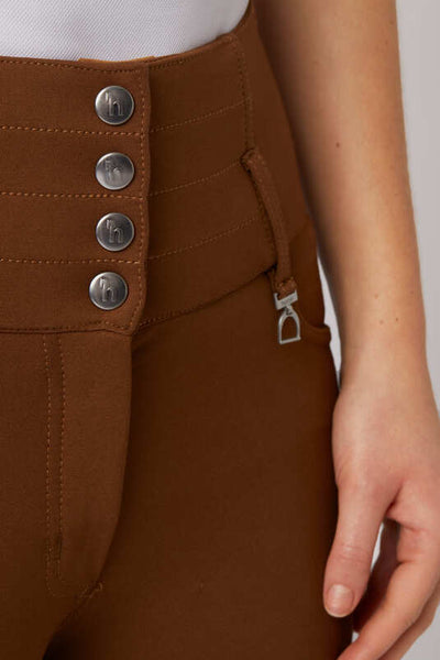 Horze Tara Women's High Waisted Silicone Full Seat Breeches
