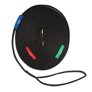 Kincade Two Toned Lunge Line with Circle Markers - 11m