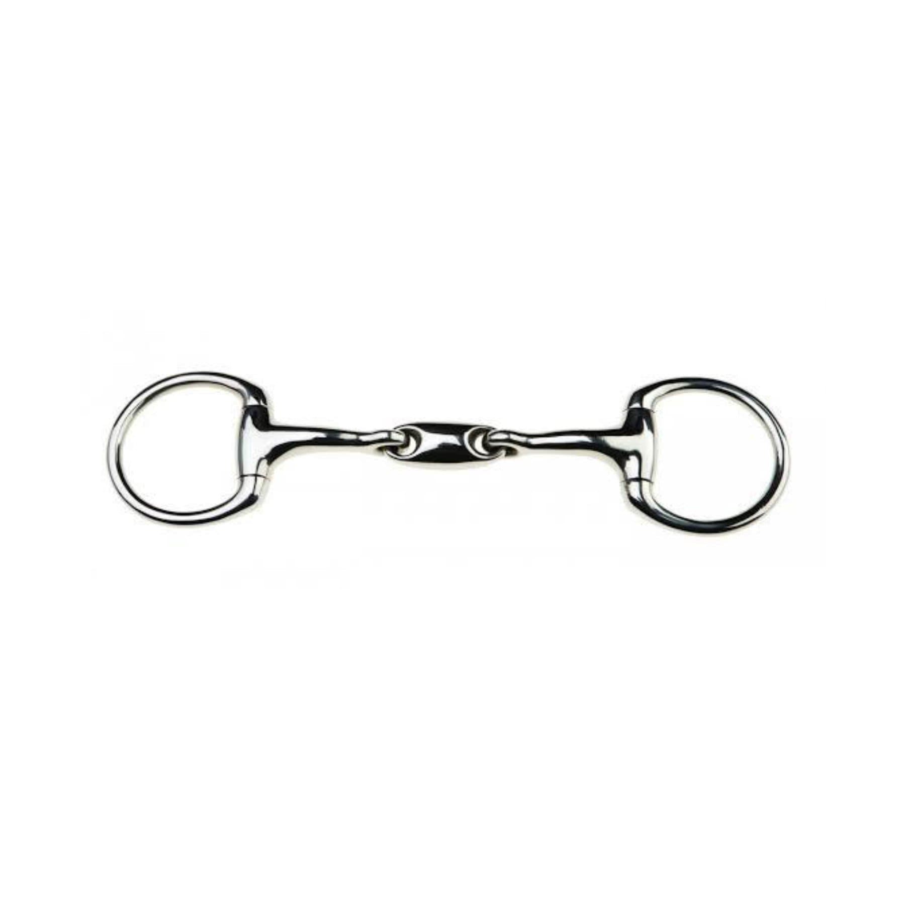 JP Korsteel Oval Link Eggbutt Bradoon Snaffle Bit