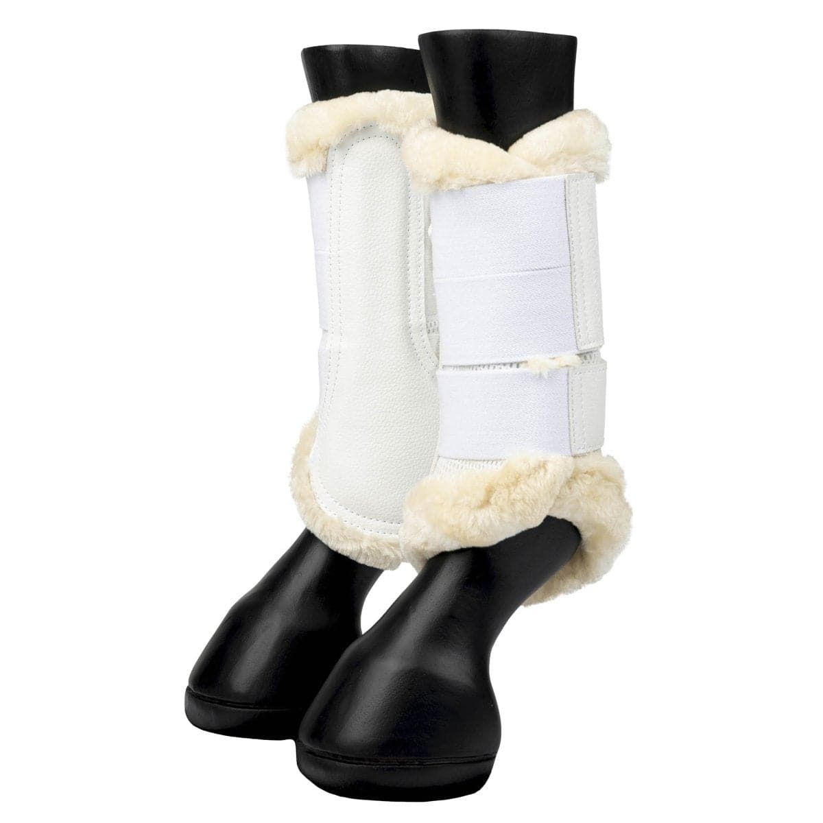 LeMieux Fleece Edge Mesh Brushing Boots