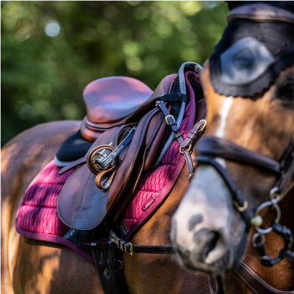 LeMieux Carbon Mesh Air Close Contact Square Saddle Pad