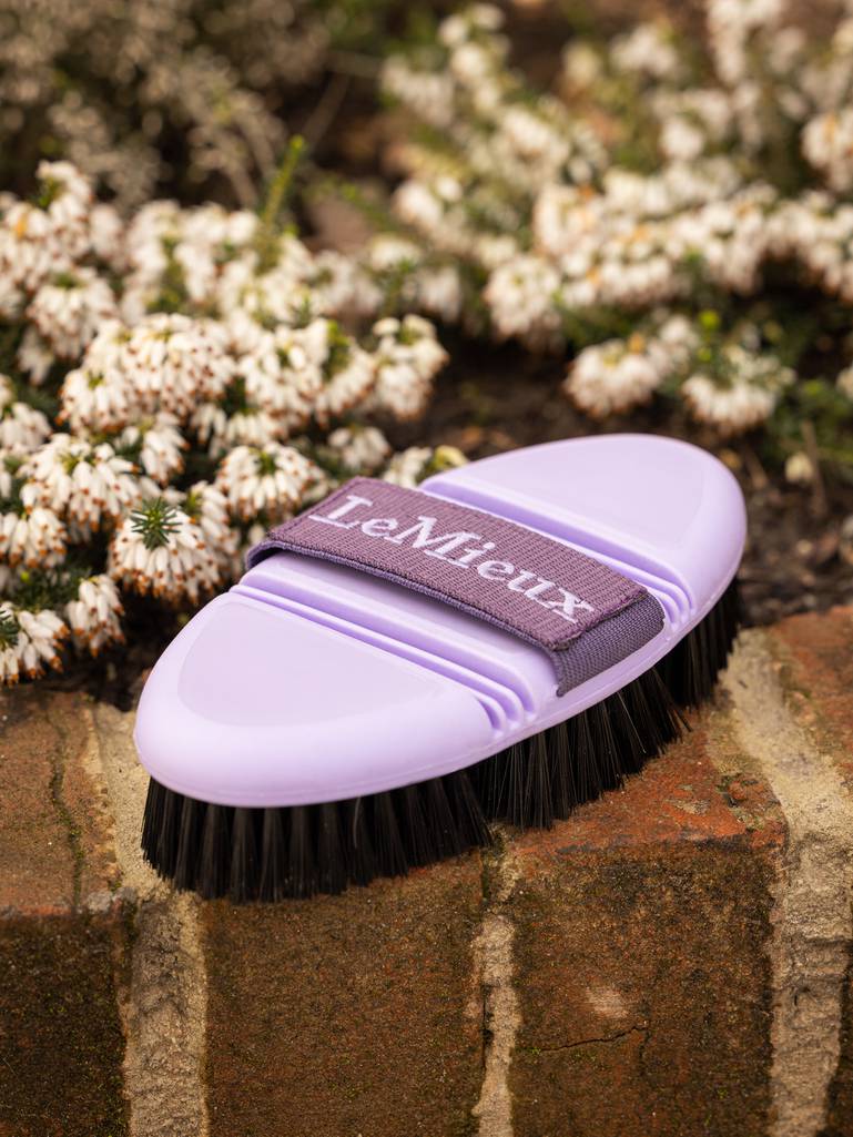 LeMieux Flexi Horse Hair Body Brush - SS23 Colours