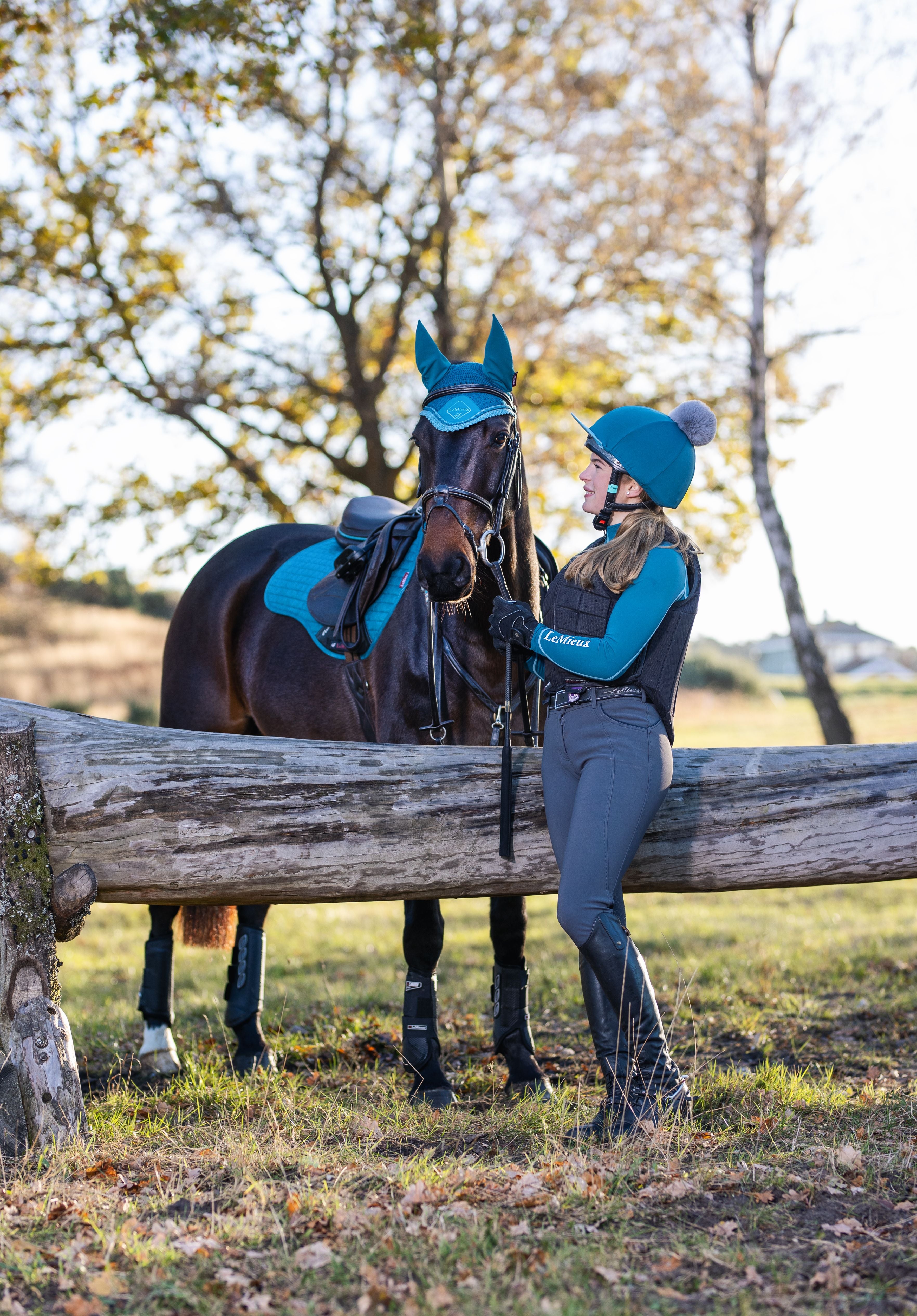 LeMieux Pom Pom Hat Silk