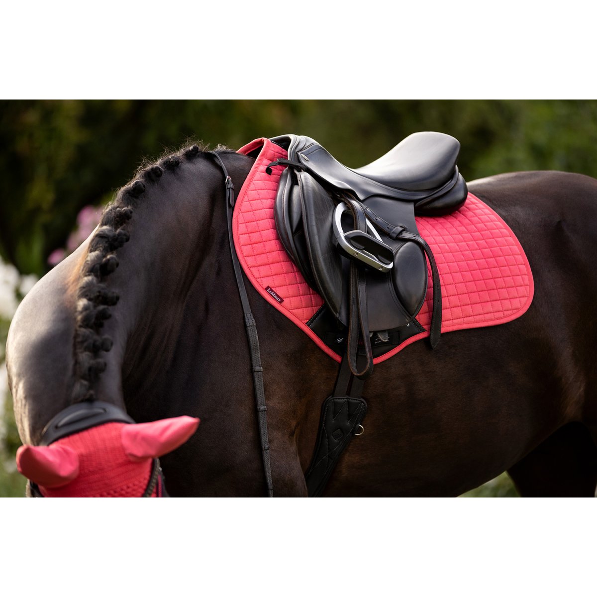 LeMieux ProSport Suede Close Contact Square Saddle Pad