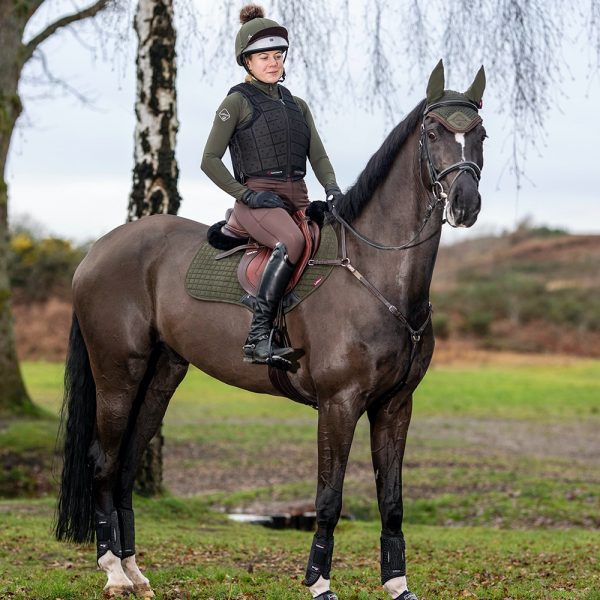 LeMieux ProSport Suede Close Contact Square Saddle Pad