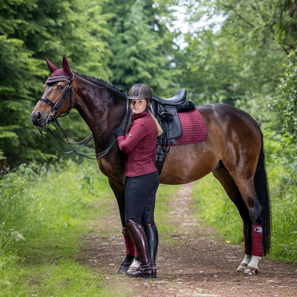 LeMieux Suede Dressage Square Saddle Pad