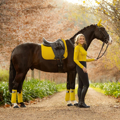 LeMieux Suede Dressage Square Saddle Pad