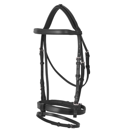 Platinum Flat Padded Hanoverian Bridle