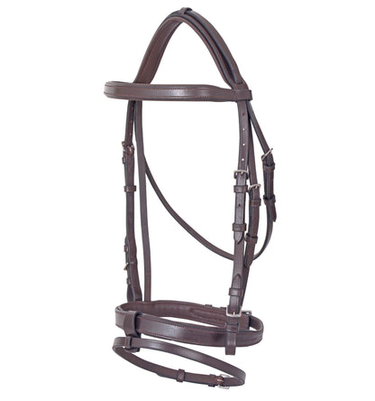 Platinum Flat Padded Hanoverian Bridle