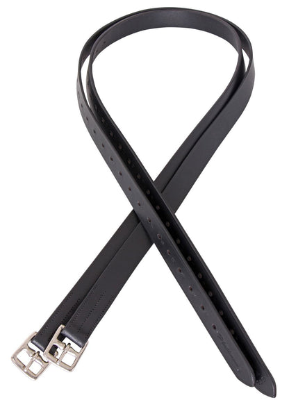 Platinum 32mm Pre-Stretched Stirrup Leathers - 145cm