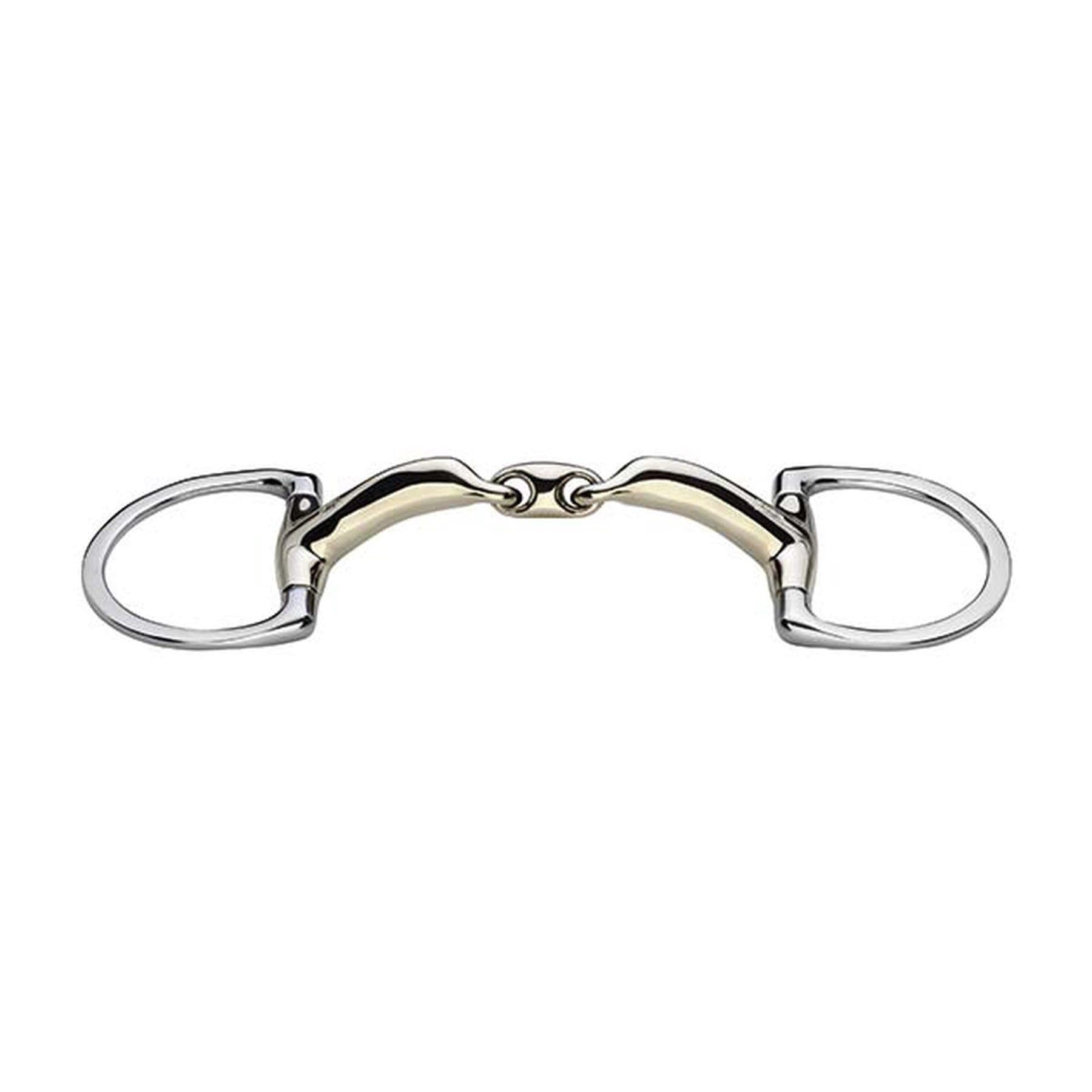 Sprenger Novocontact Eggbutt Snaffle Bit with D Shaped Rings - 14mm