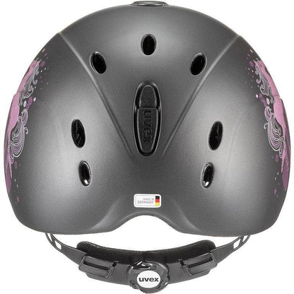 Yellow Taggable - Uvex Onyxx Kids Riding Helmet