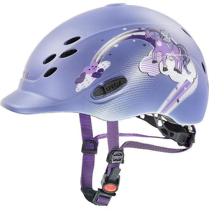 Yellow Taggable - Uvex Onyxx Kids Riding Helmet