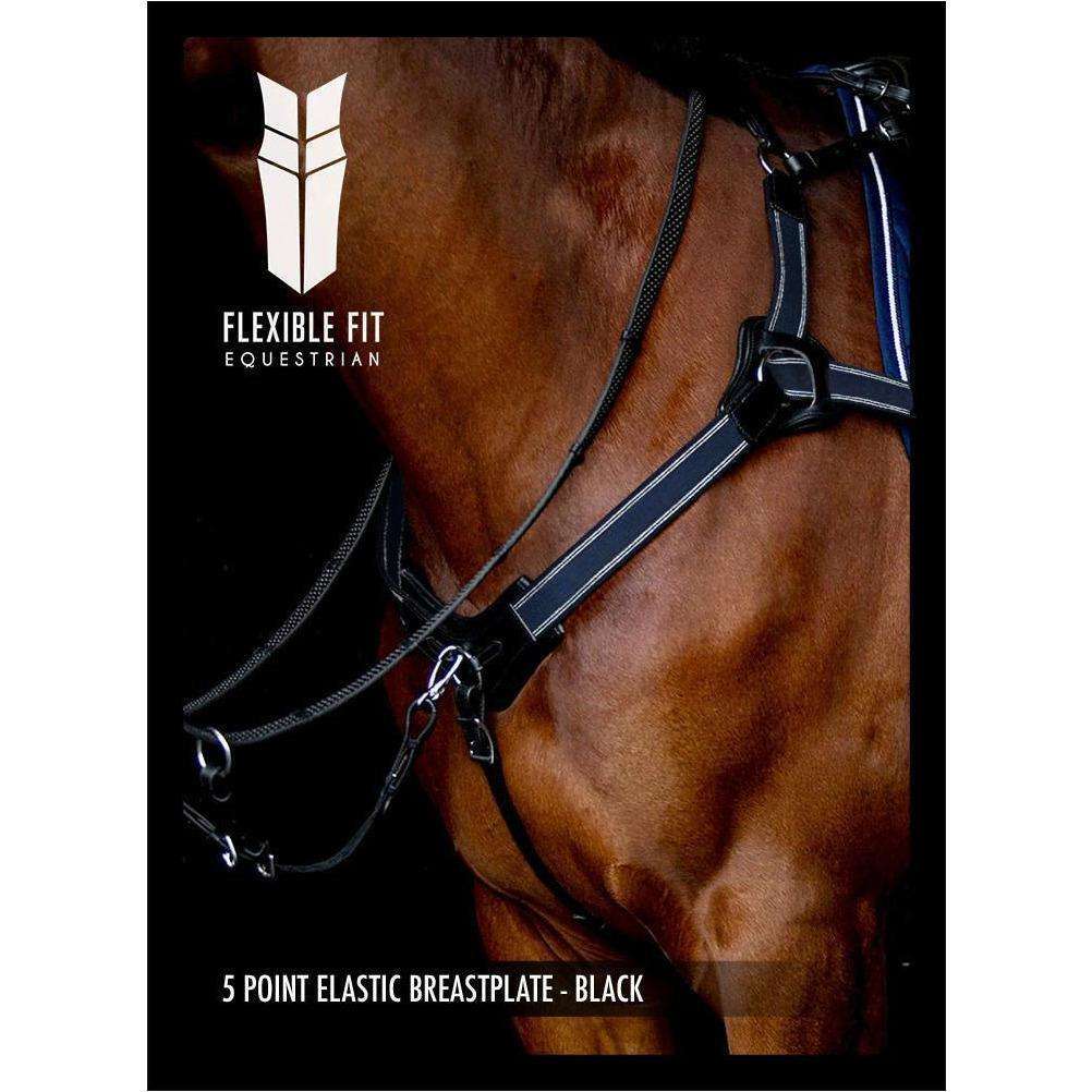 Flexible Fit Breastplate - 5 Point with Elastic