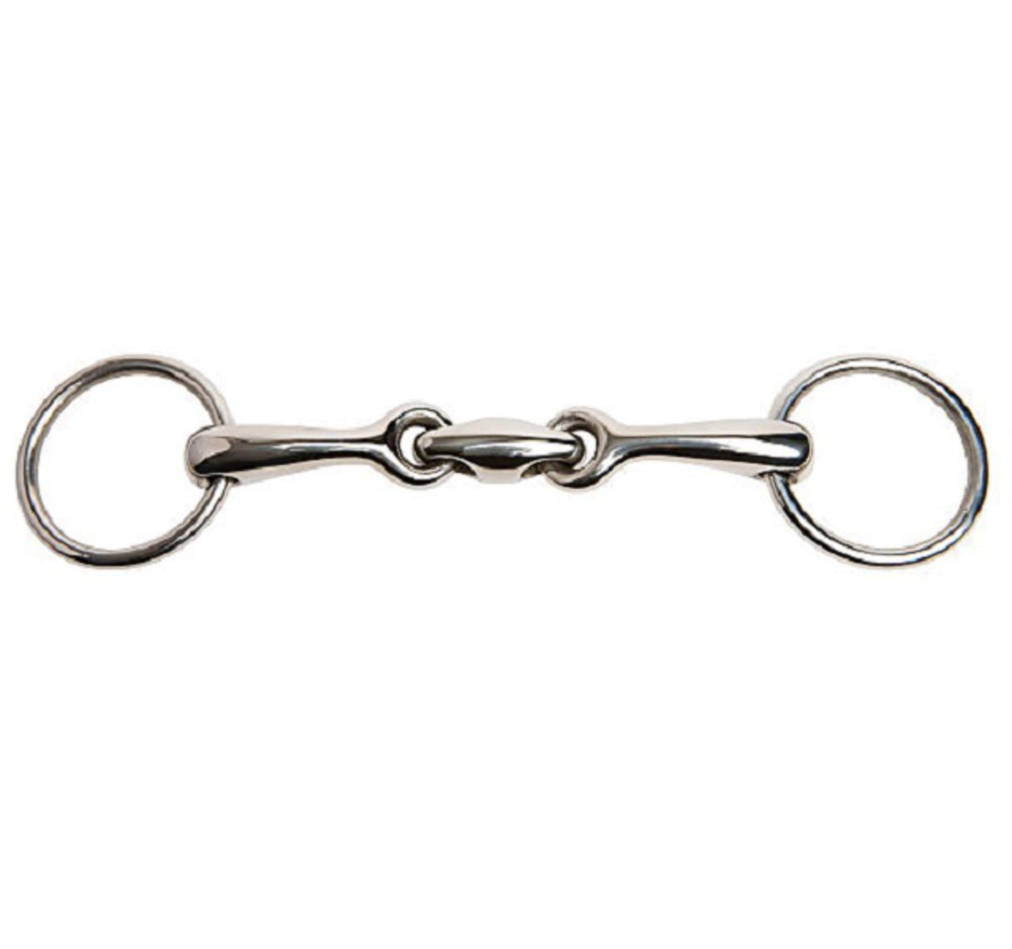 Jp Korsteel Oval Link Loose Ring Bradoon Snaffle Bit