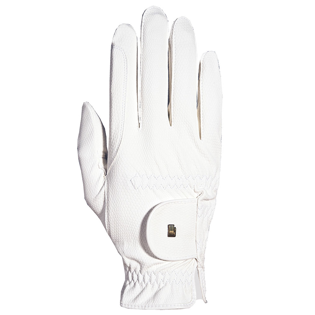 Roeckl Grip Riding Gloves - White