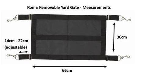 Roma Removable Yard Gate