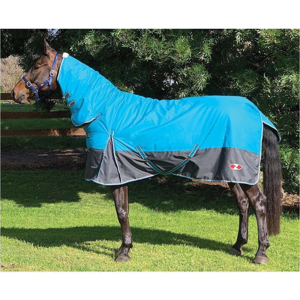 Zilco Explorer 100 Combo Rug - Turquoise/Grey